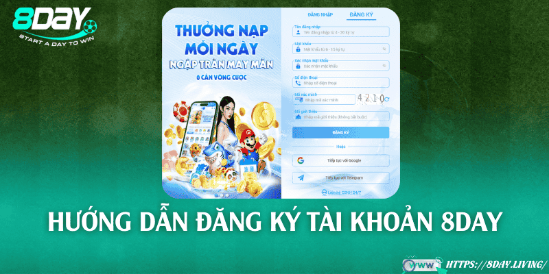 Đăng ký 8DAY