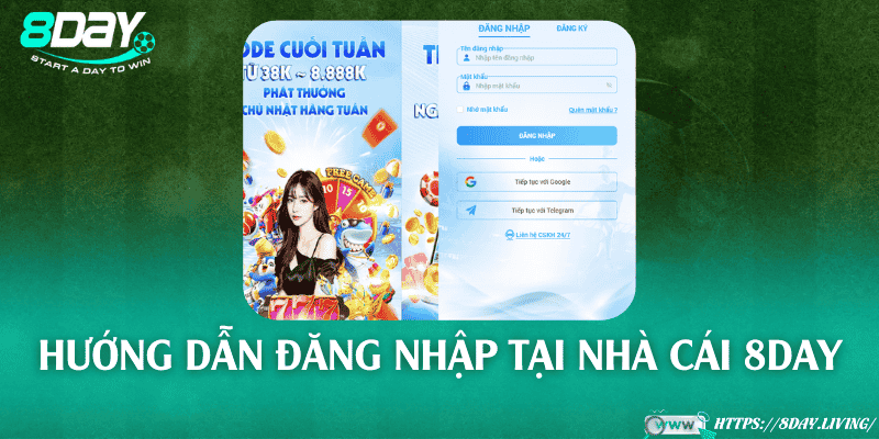 Đăng nhập 8DAY